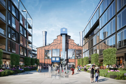 Elektrownia Powiśle building. Elektrownia Powiśle building.