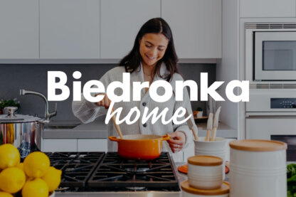 Biedronka home logo. Biedronka home logo.