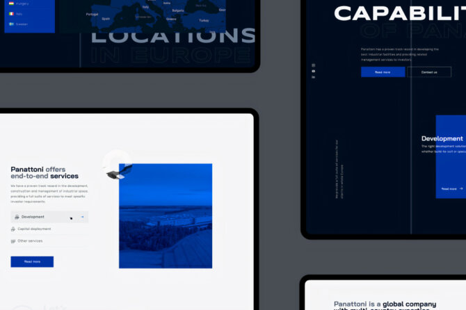 The Panattoni website. The Panattoni website.