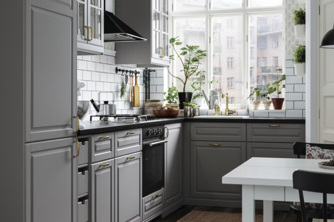 A small house kitchen. A small house kitchen.